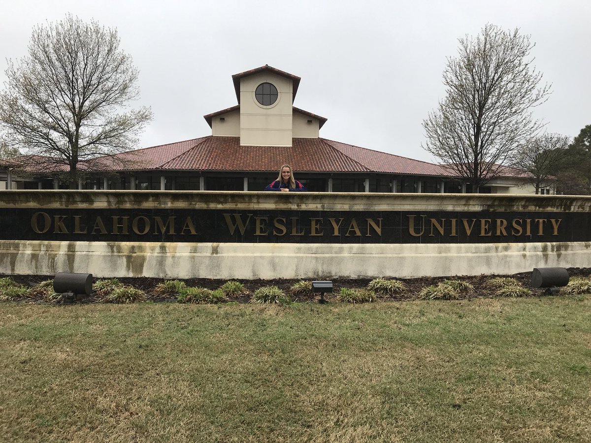 I’m very excited and blessed to announce that I have verbally committed to continue  my academic and softball career at Oklahoma Wesleyan University! I want to thank all my family and coaches and friends for all the support in pursuing my dreams! Go eagles 🦅💙♥️