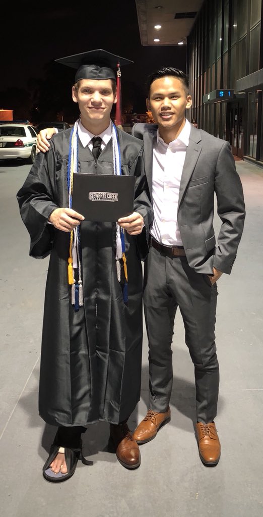 darwheen's tweet photo. @j_eremiahp Shoutout to you man, congrats my brother https://t.co/OICmGH9bXb