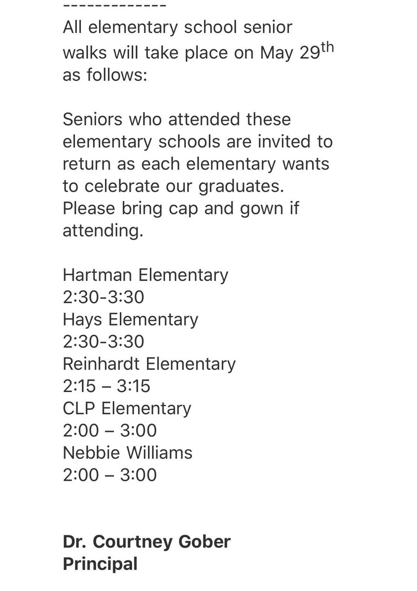 RHS SENIORS tweet media