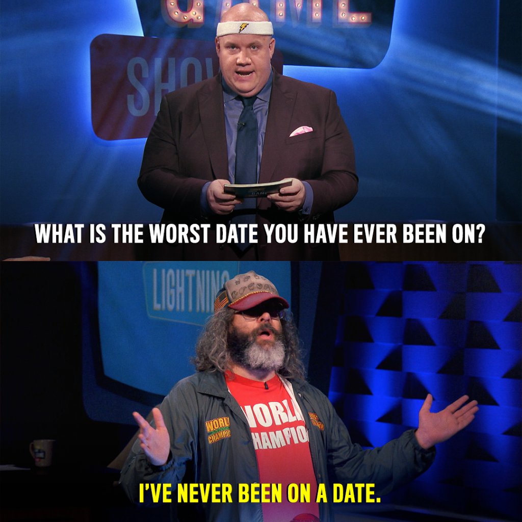 truTV's tweet photo. You're not missing much, @JudahWorldChamp. #TalkShowGameShow https://t.co/0iVmXJvi4L