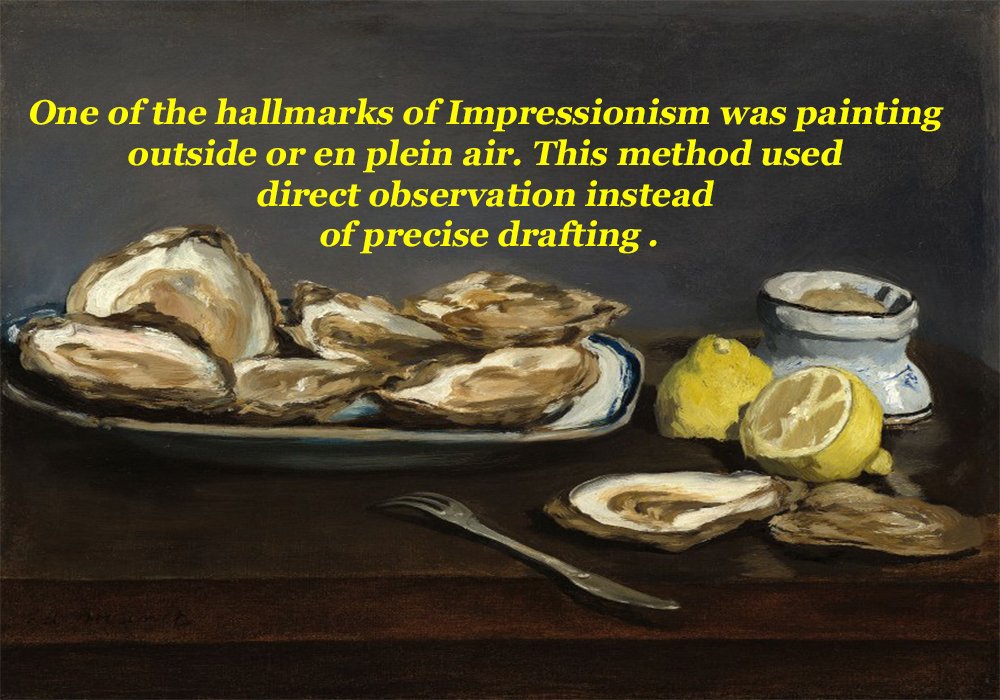 theartholiday's tweet photo. #AboutImpressionism 
One of the hallmarks of Impressionism was painting outside or en plein air. This method used direct observation instead of precise drafting.
#Impressionism #artworks #TAHC #Painters #artinstitution #independentartists
Image credit: https://t.co/AFnx6mOZzc https://t.co/VYA2Q0kHfr