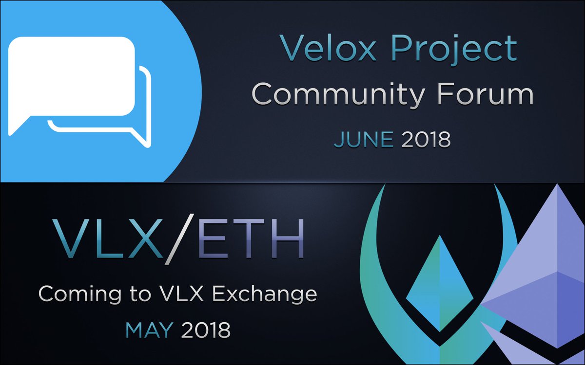 #VLX/#ETH Pair will be added to VLXExchange.com and enabled for public use before the end of may! #cryptocurrency #ethereum #bitcoin #veloxproject #velox