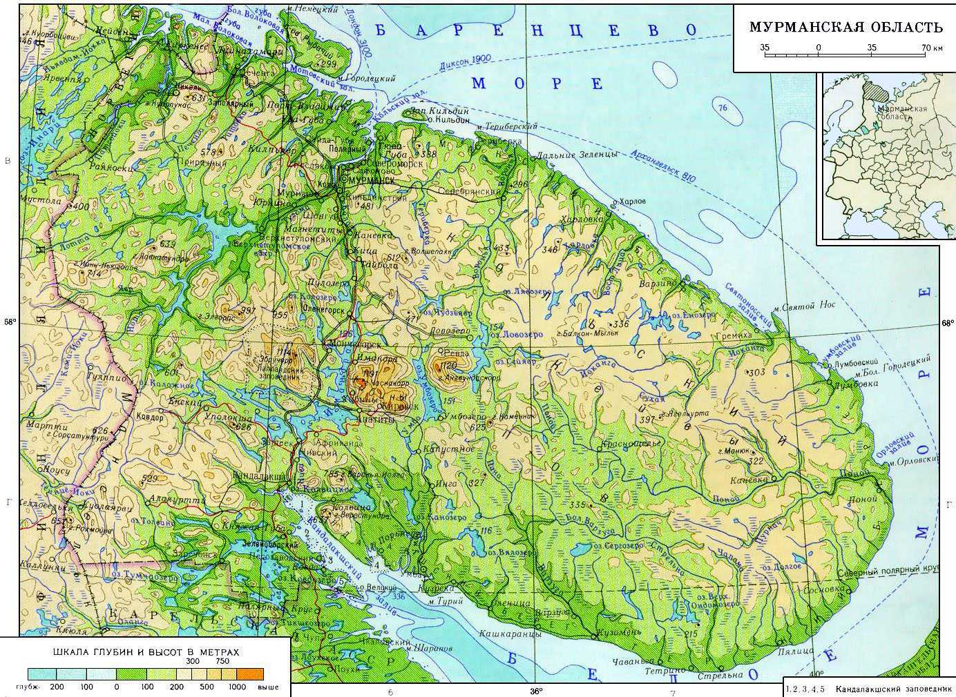 Рыболовная карта оки