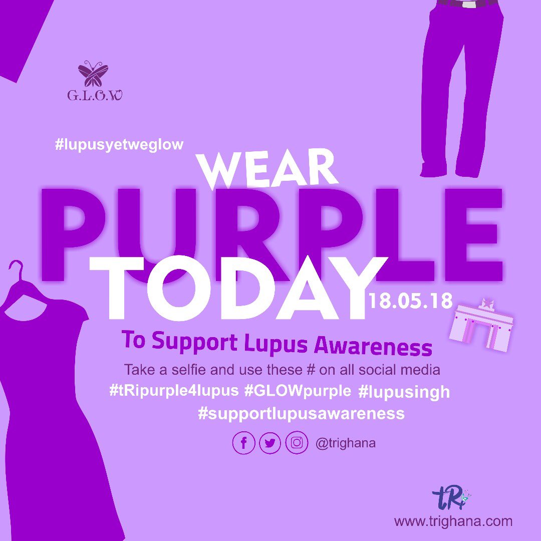 afya_Esoteric's tweet photo. #tRipurple4lupus
#GLOWpurple
#lupusingh
#supportlupusawareness
@trighana https://t.co/wsvk1mxock