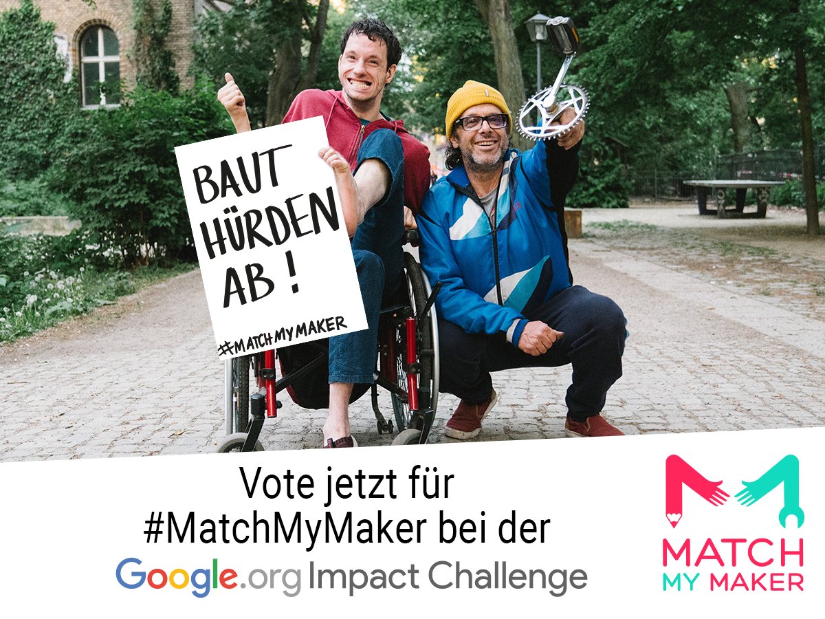 MatchMyMaker's tweet photo. Los geht's!🤗
Du willst Teil der Community von #MatchMyMaker werden? 
Step 1: Vote für uns auf https://t.co/z4zp7Y98JM ! 
Step 2: Mach ein Foto von dir mit deinem MatchMyMaker-Wunsch, poste das Foto gemeinsam mit dem Hashtag #MatchMyMaker und werde Teil der Community. https://t.co/kuDNQfUX48