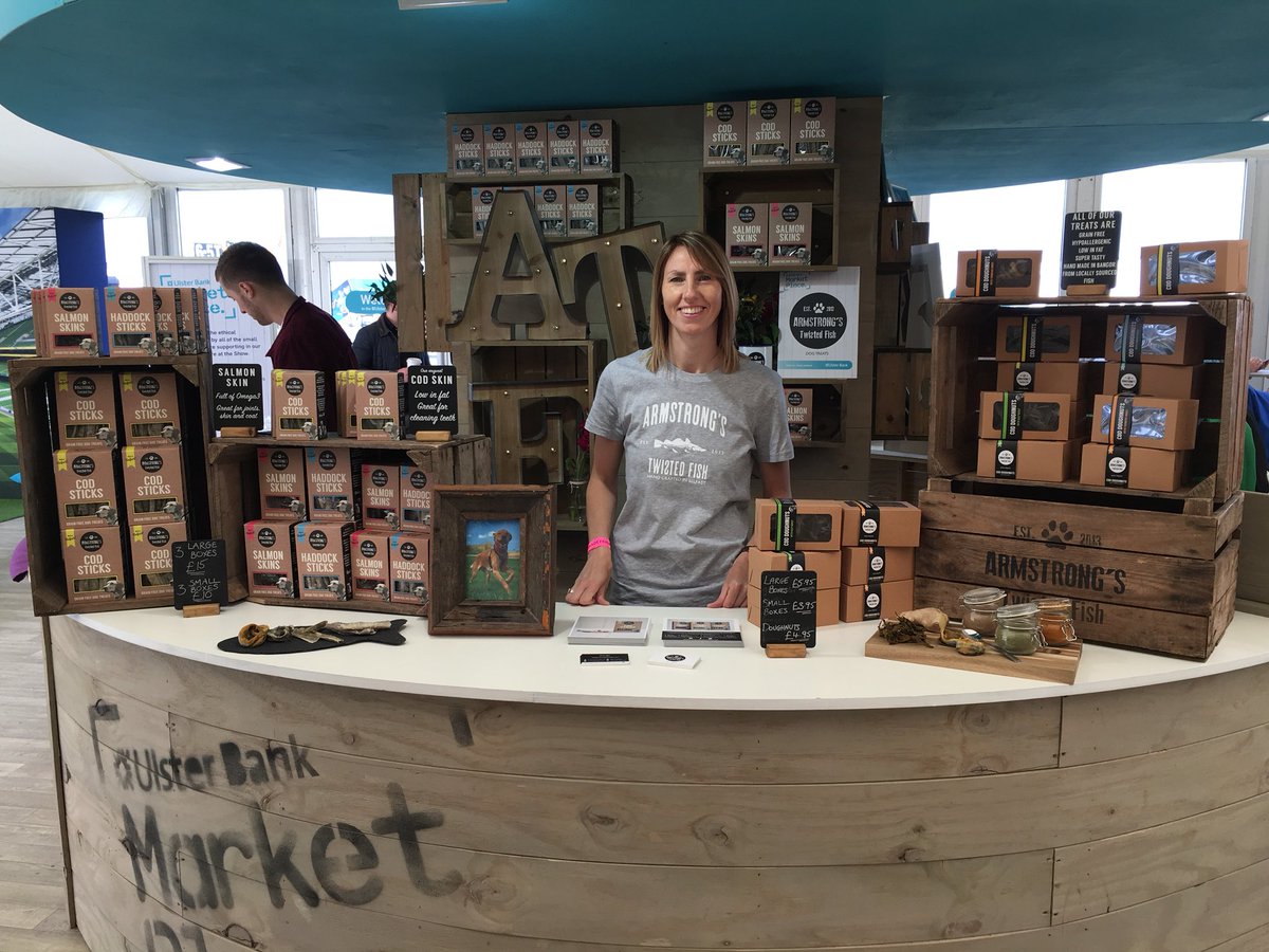 All set @balmoralshow with @UlsterBank If you’re coming down today, come to the Ulster Bank marquee and say hello!👋
#BalmoralShow18 #BalmoralShow #ulsterbank #dogtreats