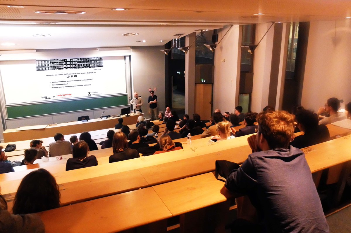 JeunesArchis's tweet photo. @JeunesArchis remercie l'ensemble des personnes présentes hier soir pour la qualité des échanges, très  prometteurs pour la suite ! #LoiElan #teamarchi https://t.co/E7RPNLmio8