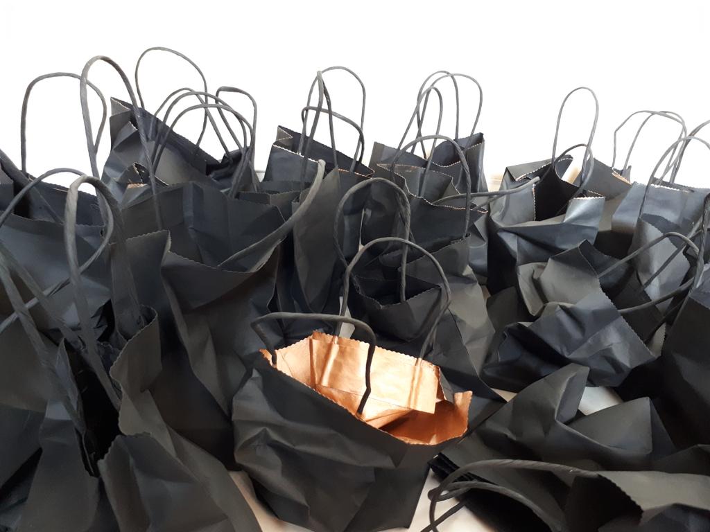 BeaLast's tweet photo. BEA LAST #Artist #worksinprogess #TheBlackBag #series heading to @AandDGallery #chilternstreet #Marlebone #London W1 5-9thJune @womensart1 @WhiteNoise_pr @baby_forest @sca_net @Arthouse1London @WeAreUpland https://t.co/WJVhUfulYx