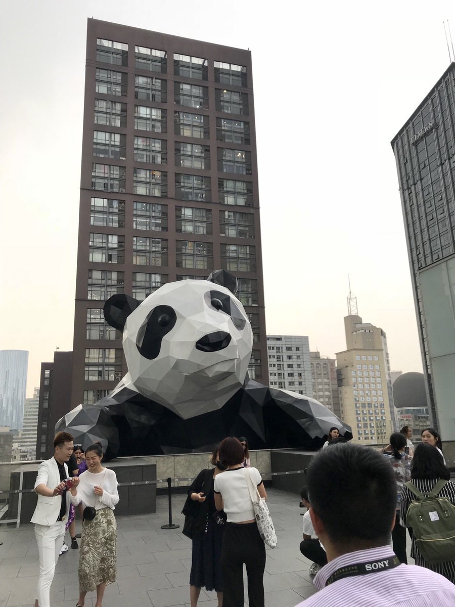 FedUniBrisbane's tweet photo. In search of Panda! #chengdu #sisterprovince #feduni #fedunibrisbane #pandacity #lovecityart https://t.co/XqVZfTUfuE