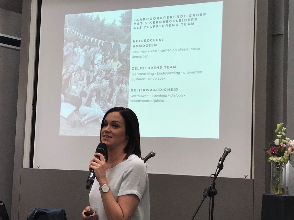 #onderwijsinnovatie <a href="/proeftuinucll/">Proeftuin</a> komt vertellen over hun project @ucleuvenlimburg in Hasselt De kracht van #samen 50 studenten opleiden tot kleuterleiders #jaardoorbrekend #cego #dday18