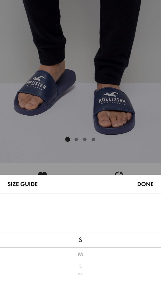 hollister shoe sizes