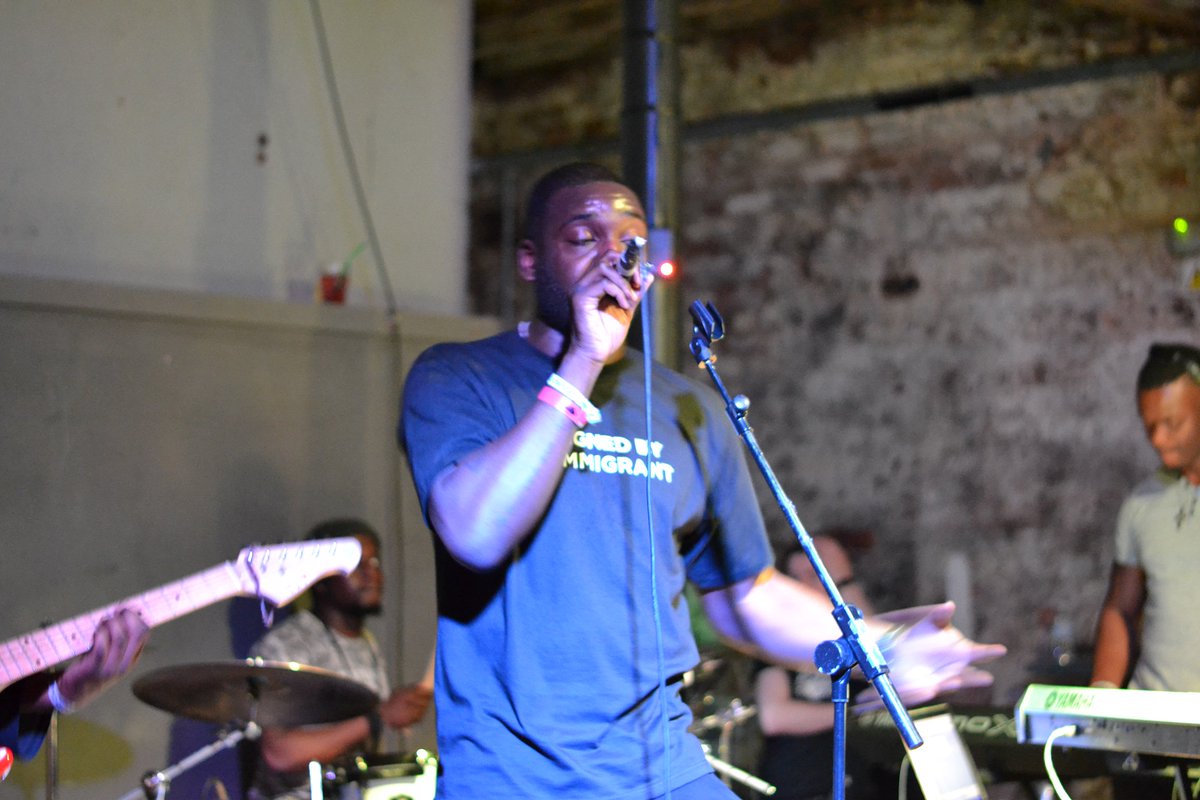 exitlivemusic's tweet photo. .@shadeztm was a refreshing, exciting, tone-change at @SoundCity - get the gig with #ExitLive https://t.co/PVVIuztZcs
#SoundCity18 #gigs #liverpool #liverpoolgigs #livemusic #music https://t.co/Ga2ghRFYED