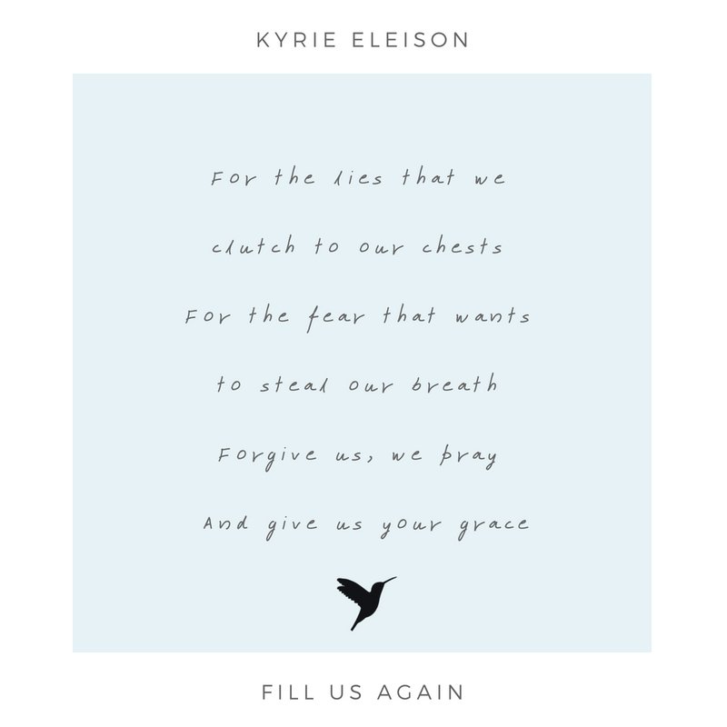 vnydworshipUKI's tweet photo. Only ONE WEEK until the release of our new live album! These lyrics are taken from the song 'Kyrie Eleison'.
Pre-order the album here: https://t.co/L6ubY5ooE3
#FillUsAgain https://t.co/vzjrm3tsh3