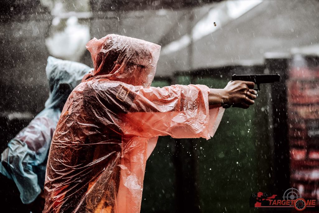 target1shooting's tweet photo. Who says you can't shoot in the rain? Skin is waterproof. Not only do we provide a quality service we also provide quality rain coats. Join us for all your shooting needs, rain coat included. #pistolshootin #rain #raincoat #wearethebest #joinus #shootingpackage #Bangkok https://t.co/Qg2WCUtJMD