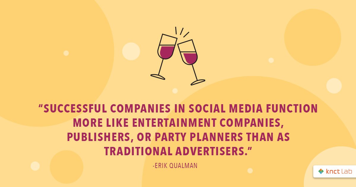 KnctLab's tweet photo. #SocialMedia 101 – its not a bill board it’s a connector, use it wisely https://t.co/s2yeH3oxID