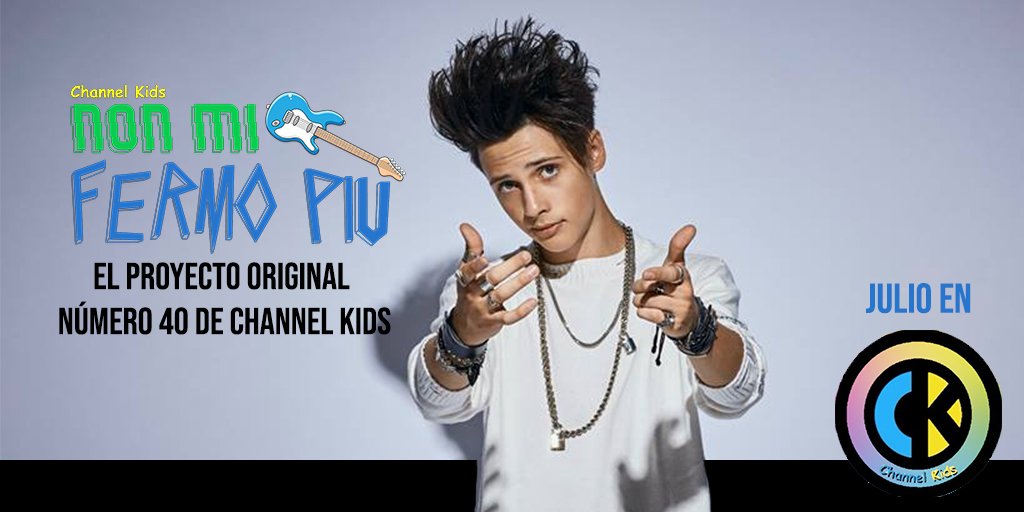 ChannelKidsHIS's tweet photo. #NonMiFermoPiù Julio en Channel Kids https://t.co/vrMLw1ENFP
