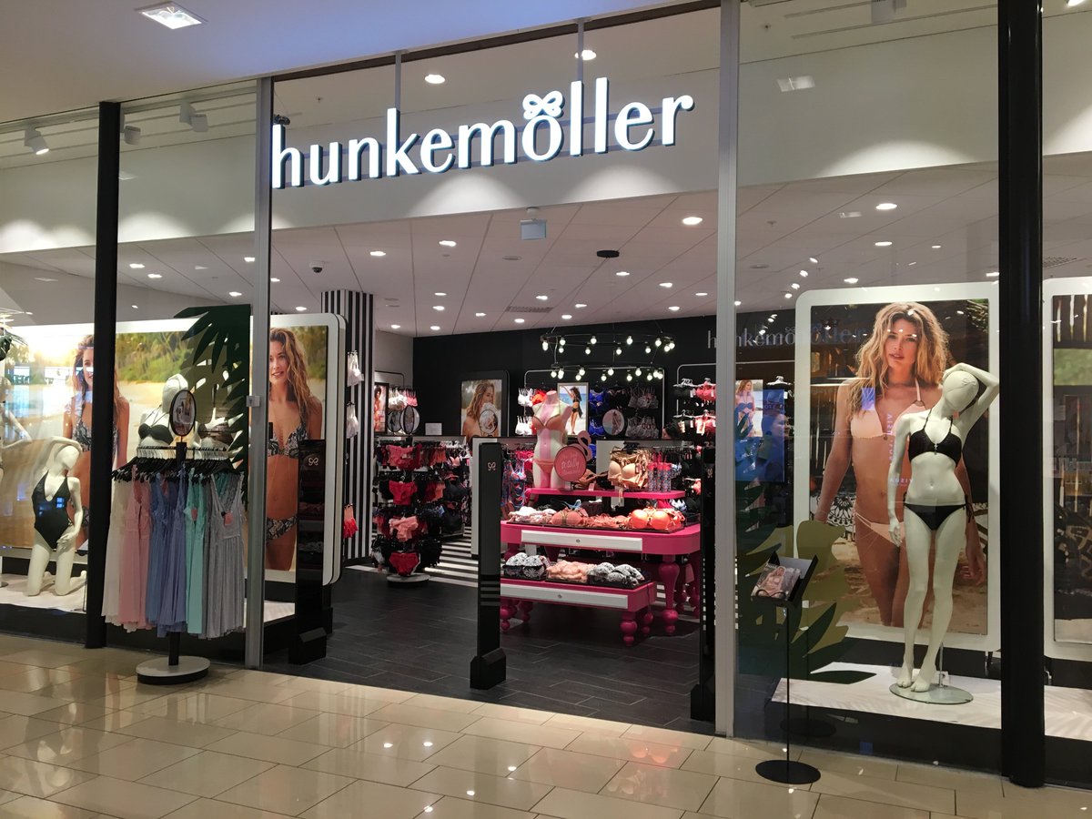 Store visit in Nordby🎀 @hunkemoller