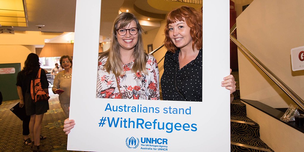 Over 18,000 Australians have pledged their support for refugees so far, will you? Sign our petition demanding for the rights of refugees everywhere.  
Stand #WithRefugees today → bit.ly/2GELUy0