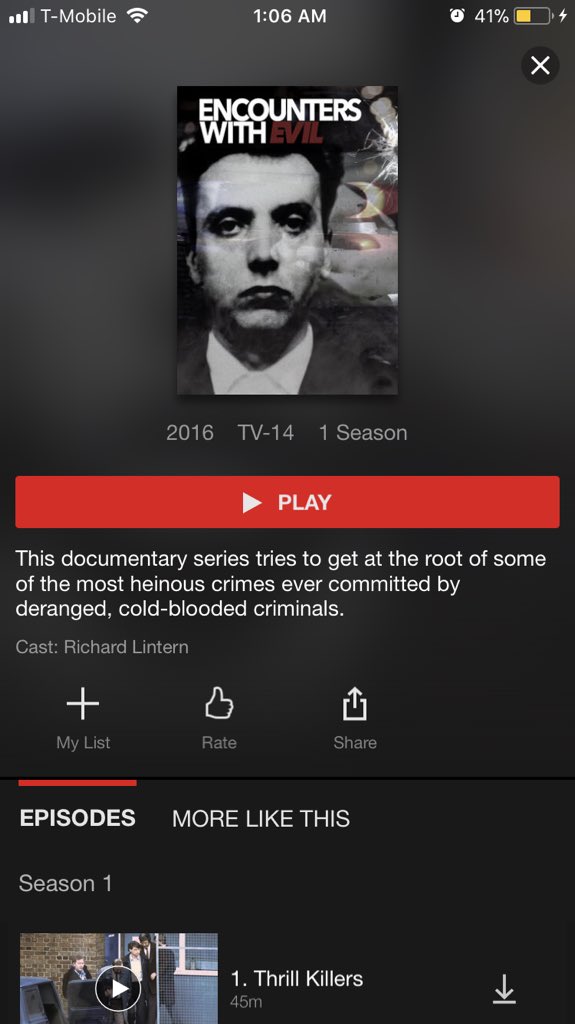 rony_snbb8's tweet photo. Serial killer documentaries and chill ?? https://t.co/OjTgh0y0iv