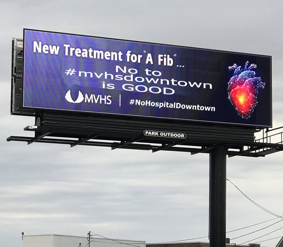 Please contact us, we can help in your struggle to reverse the #mvhsdowntown brainwashing you've sustained. Look for our billboards...