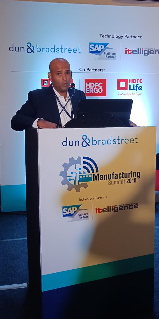 DNB_India's tweet photo. #Industry 4.0 is a mix of #IOT Architecture, #LegacyProtocol, #MachineLearning, #BigData and #Analytics Reports - Pramod Balaji, Director, Kasa Anlagen India Pvt. Ltd.
#DNBManufacturingSummit @HDFC_Bank @HDFCLIFE @SAPIndia @HDFCERGOGIC @itelligencein https://t.co/rDrtPVAWaF