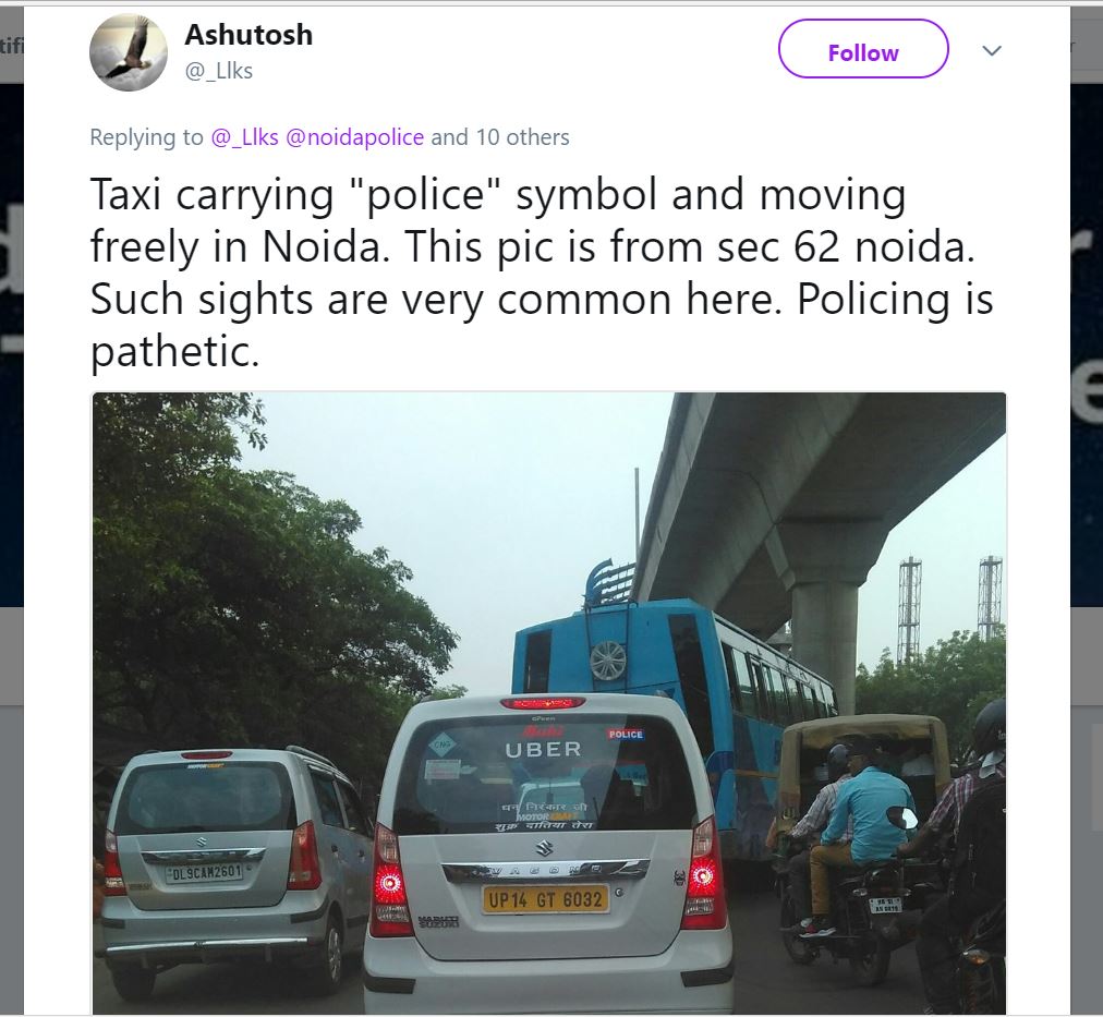 SHO Ps Sec 58 Noida tweet media