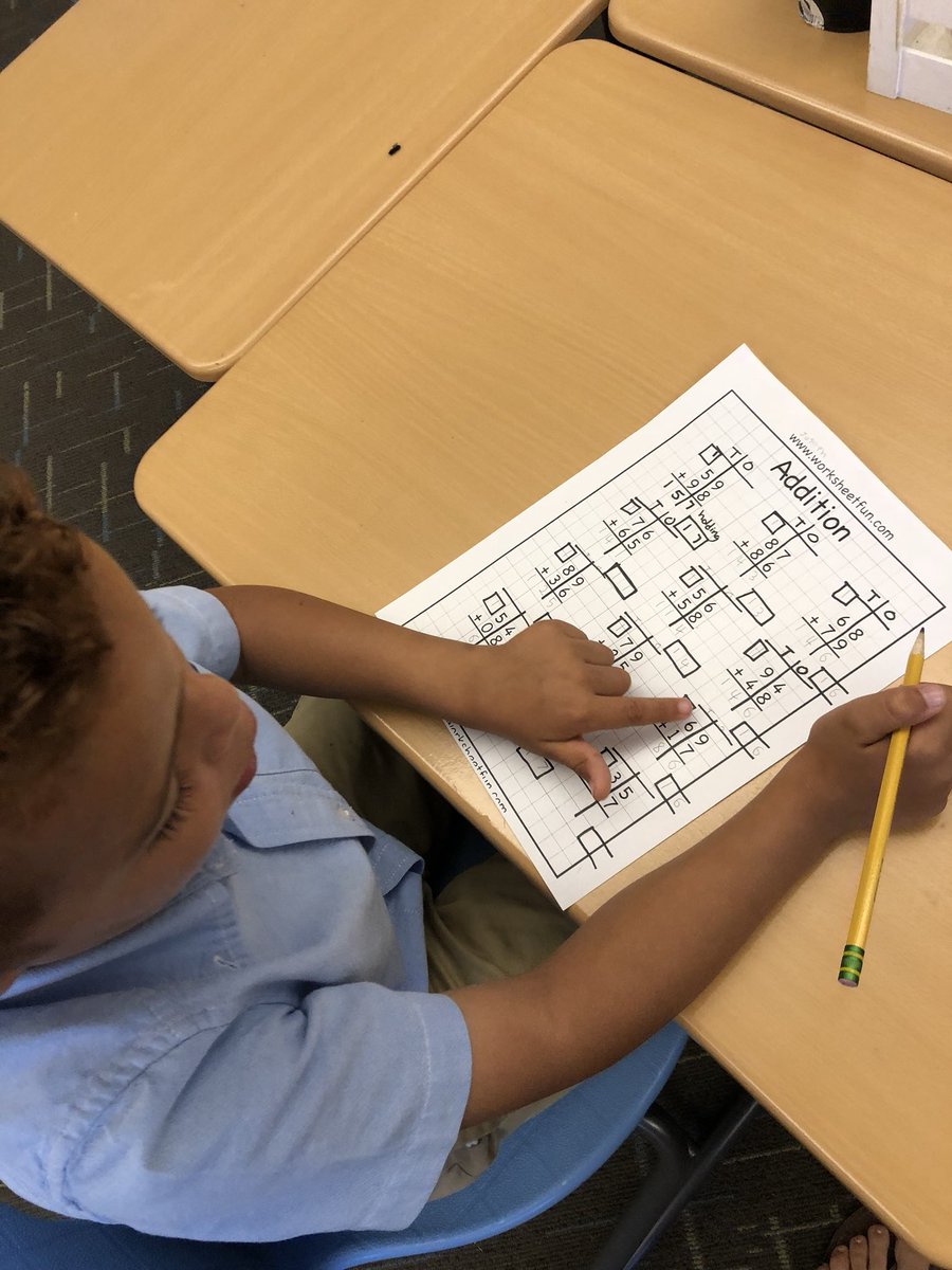 mpfg2007's tweet image. We can show perseverance when we work through math problems that challenge us. #WCSPerseverance