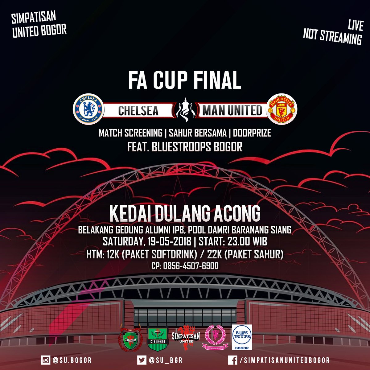 Simpatisan United Bogor tweet media