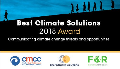 EAERE_envecon's tweet photo. Submit your #BestClimateSolution on new ways of #communicating #climatechange : a joint initiative by @CmccClimate  to #award the most innovative projects💡 The winning proposal will be presented at the @Ffortheearth in #Venice #BeClimateSolutions #scicomm https://t.co/pb1BK7ZPsT https://t.co/iPepCQmi0I