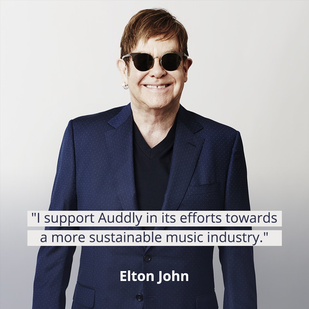 AuddlyMusic's tweet photo. It’s a great honor to welcome legendary @eltonofficial as an official Auddly ambassador! https://t.co/hQBDUkAum0