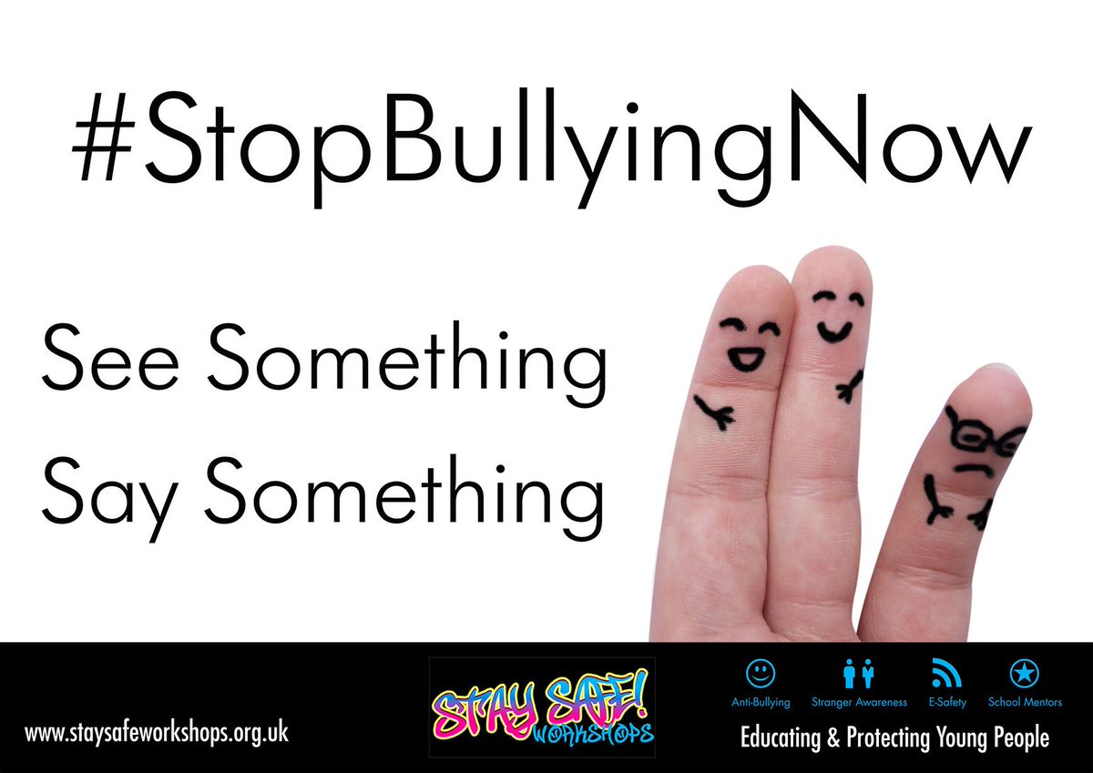 See something, Say Something!! Don't be a bystander. Effective  #antibullying