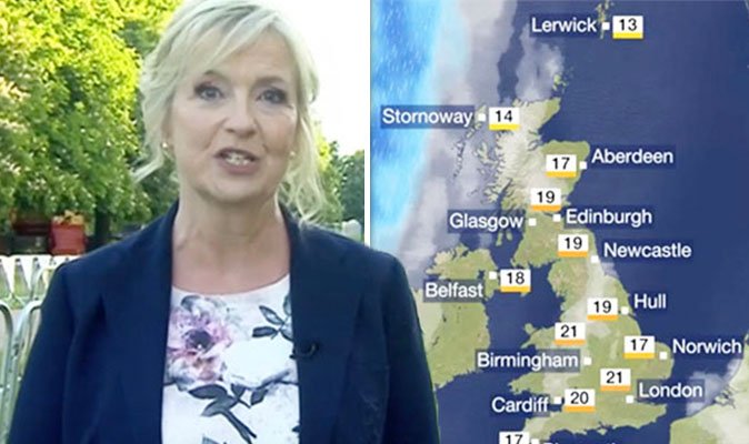#BBC Britain set for a SCORCHER this weekend as temperatures top 70F #UKWeather 
bit.ly/2rTRA0W