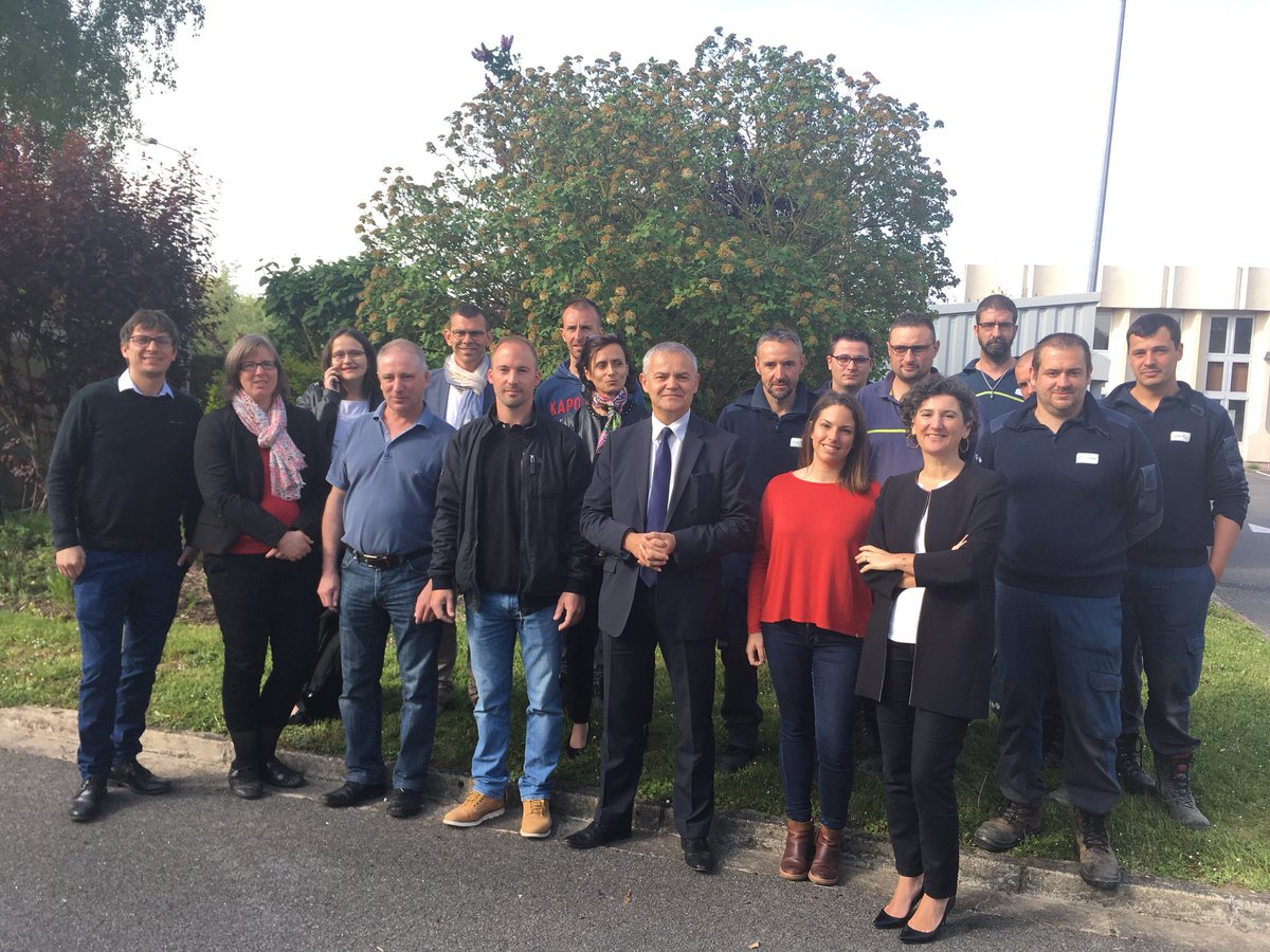 Hier sous le soleil d’Abbeville le CODIR Nord-Ouest était à la rencontre des salariés de Berck et d’Abbeville.  Merci à tous de votre accueil.
<a href="/GimonnetMP/">Marie-Pierre Gimonnet</a>