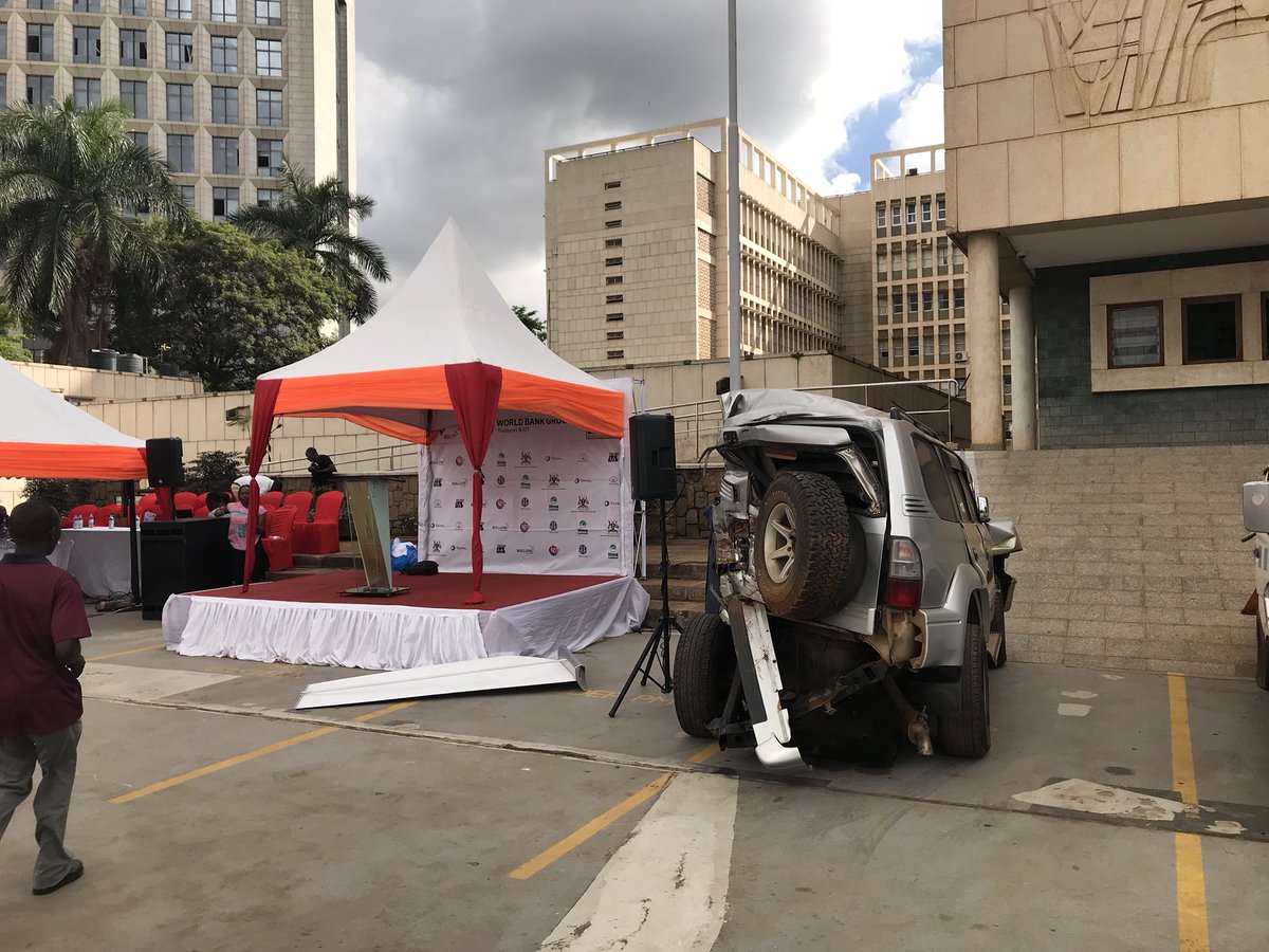 MoWT_Uganda's tweet photo. Launch of the Legislative Action Plan at @Parliament_Ug Grounds taking place today to be presided over by Rt. Hon. Speaker, Patron, Parliamentary Forum on Road Safety https://t.co/aykXsMS0R8