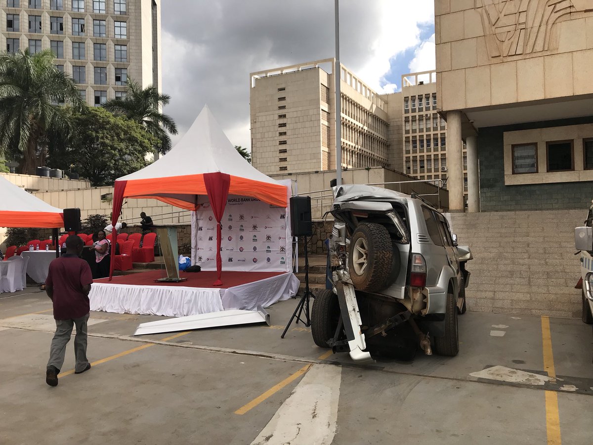 MoWT_Uganda's tweet photo. Launch of the Legislative Action Plan at @Parliament_Ug Grounds taking place today to be presided over by Rt. Hon. Speaker, Patron, Parliamentary Forum on Road Safety https://t.co/aykXsMS0R8