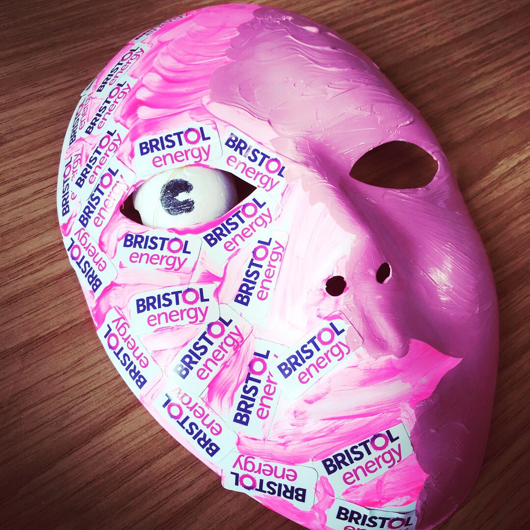 Art_4Change's tweet photo. Mask making workshop Bristol Energy 12/4pm this Saturday,#MentalHealthAwarenessWeek18 https://t.co/ZQXKVycmxK