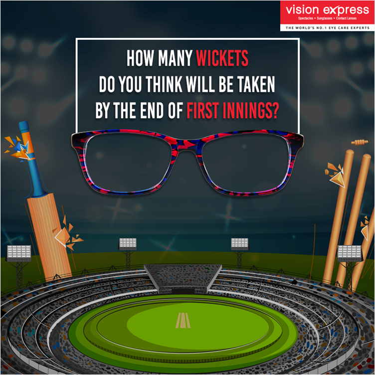 Visionexpressin's tweet photo. Let us find out how good your vision for the game is. If you get it right, you stand a chance to win exciting vouchers! Tell us below. #VisionExpress #EyeForTheGame #ContestAlert
Note: Contest closes at 9.30 PM tonight https://t.co/yxqLYRhoNV