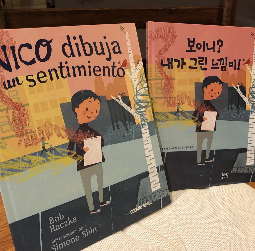 Niko Draws a Feeling in Spanish and Korean 👍😊