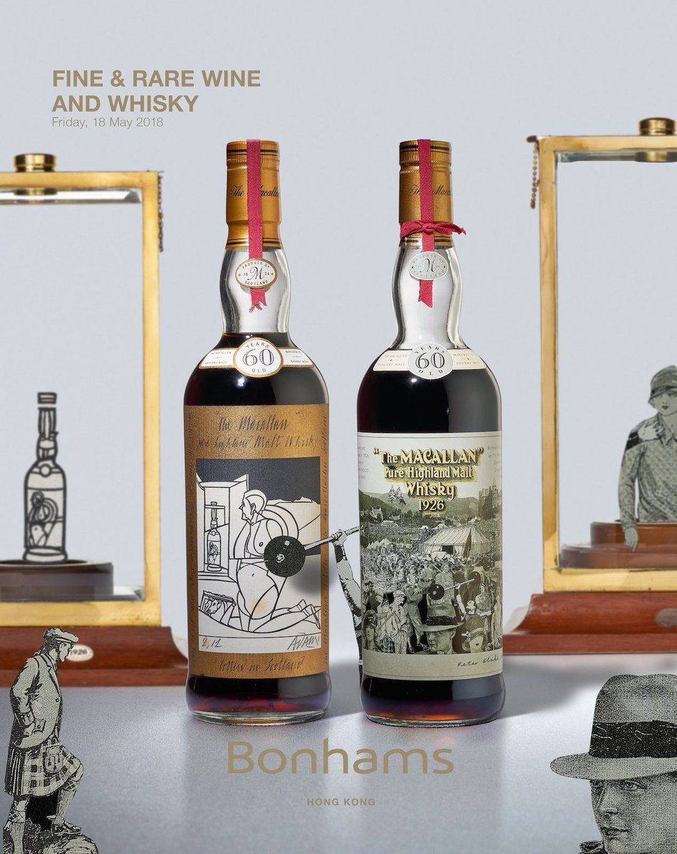 bonhams1793's tweet photo. #SaleReminder The Fine and Rare #Wine and #Whisky sale is about to start in #HongKong. Catch the auction here as we watch the two 60-year-old #Macallans go under the hammer https://t.co/Gqtf6fGxiU https://t.co/1SEPMTtnKz