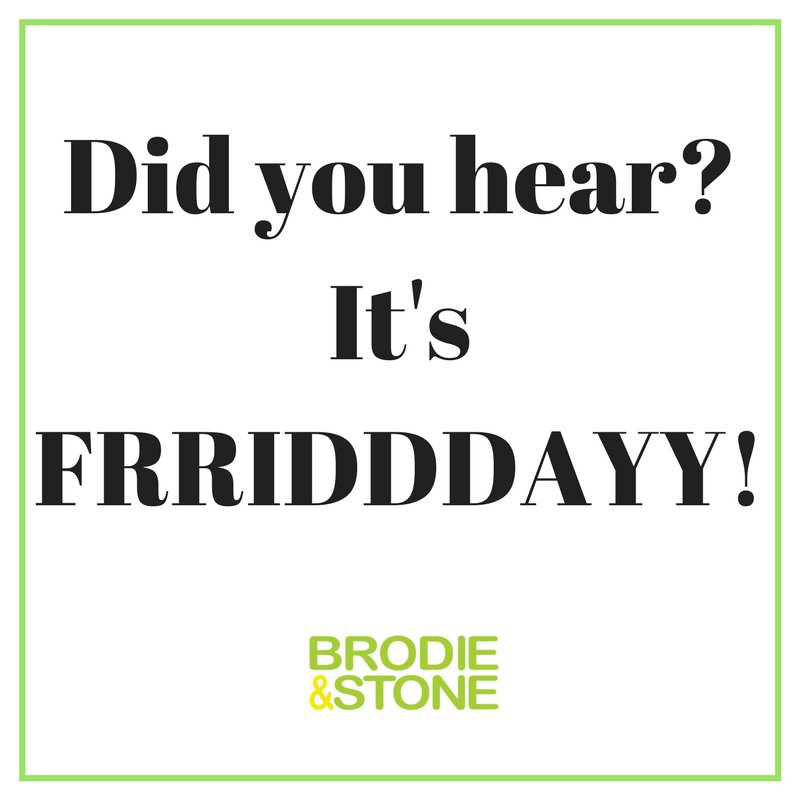 And it's the best day of the week 🙌 #Friday