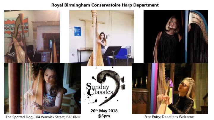 sunday_classics's tweet photo. Sunday Classics; Harp Special; 20th May - https://t.co/IdIbNAgK6i https://t.co/VLm8qVfoSU