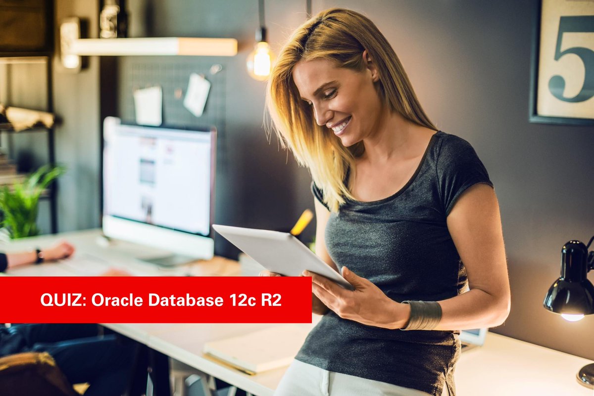 Oracle_Edu's tweet photo. Are your #DBA skills up-to-date? Test your knowledge and find out now with these 10 questions about @OracleDatabase #12cR2: https://t.co/eH0vc1KUwP https://t.co/4zRaJmcRLi
