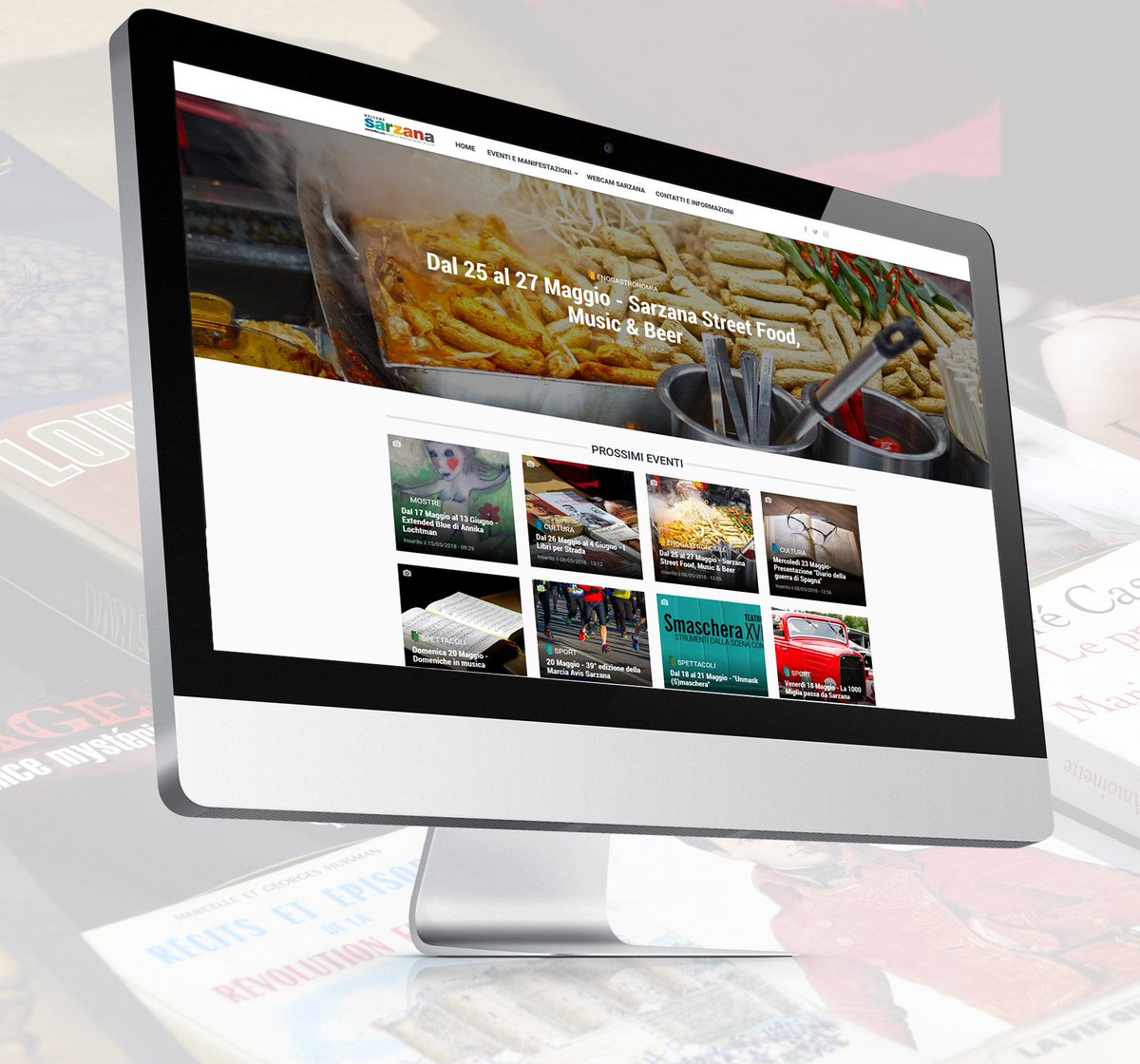 livellounoweb's tweet photo. @WelcomeSarzana si rinnova! 
Il nuovo portale dedicato esclusivamente agli #eventi e alle #manifestazioni della città di #Sarzana è online! -> https://t.co/2rXvHIaLHN
#livellouno #webagency #laspezia https://t.co/qdkV0dsnms