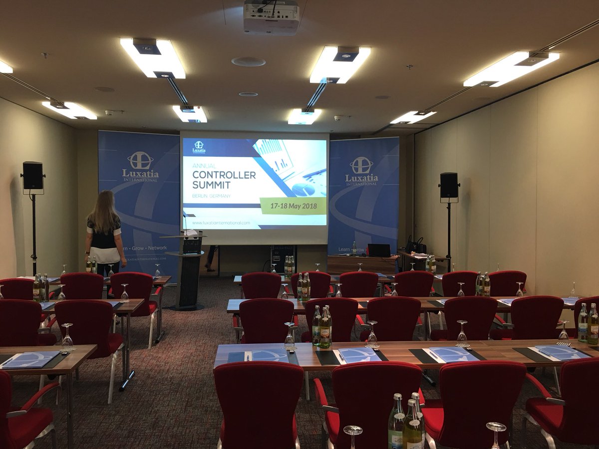 FreDoche4's tweet photo. Starting Day 2 of Annual #CONTROLLER2018 summit : great success in Berlin @Luxatia_intl @dfcgasso @IAFEI_cfo @DPCconseil https://t.co/kOH579PJ9w