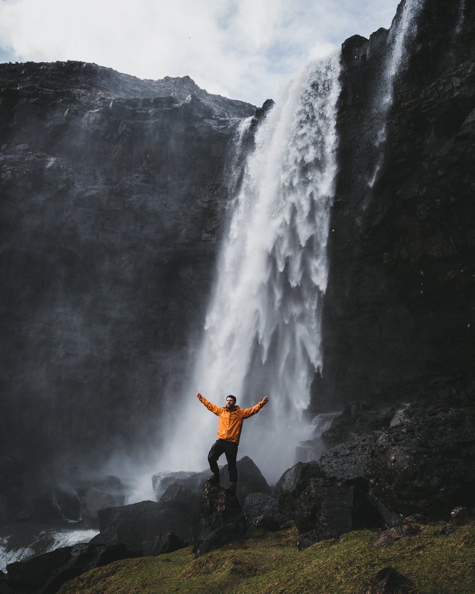 The Faroe Islands have this effect on me... #faroeislands #visitfaroeislands #earth #nature #waterfall