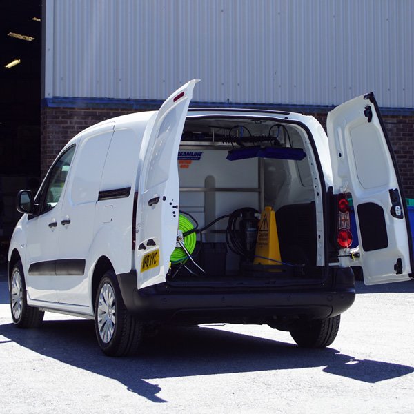 streamline_sols's tweet photo. Another system is ready for the road and this time it's a new Citroen Berlingo L1 850 BHDi 100 Enterprise van with a Streamline® Inter 400 window cleaning system and related equipment. #varitechsystems #windowcleaning https://t.co/MTbMeDTm55