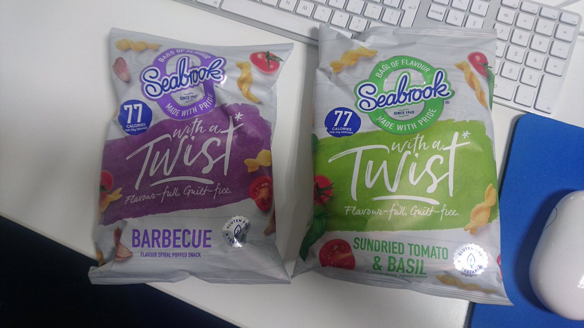 A couple of @SeabrookCrisps bags of deliciousness to save for Monday? #weekendsplurge #healthymonday