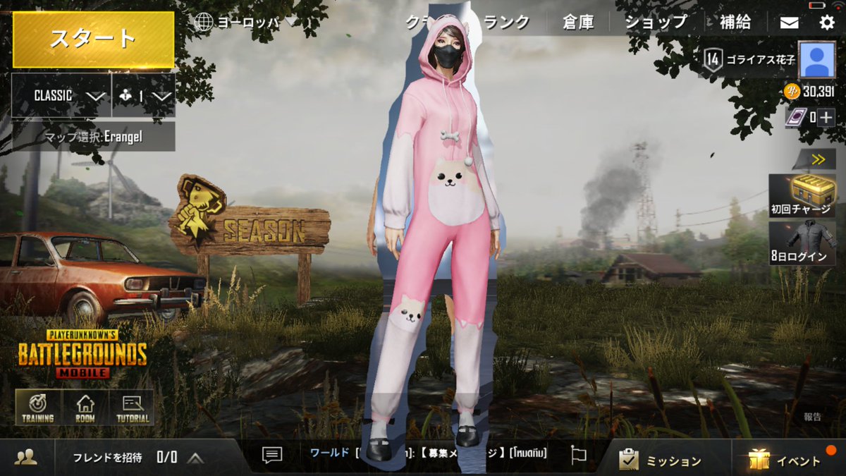 tonesock's tweet image. #荒野行動 #PUBG_MOBILE