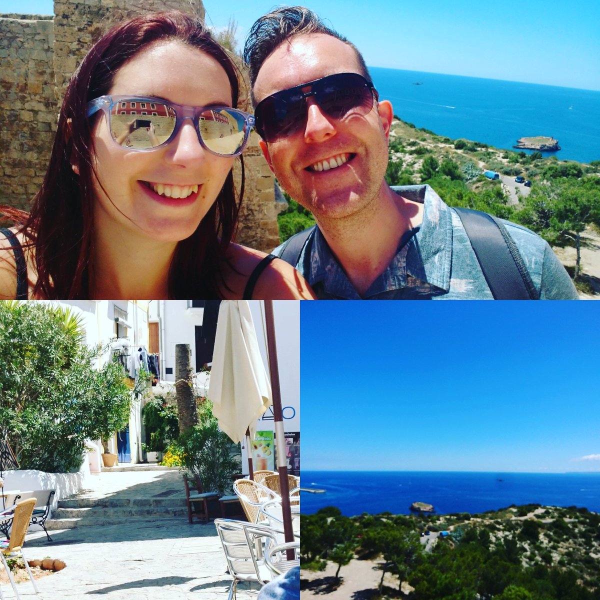 Exploring Ibiza's beautiful Old Town ❤️ #sun #ibiza #daytrippin'