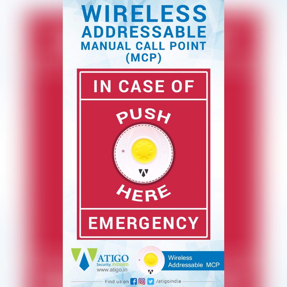 atigoindia's tweet photo. Wireless Addressable Manual Call Point
https://t.co/FOIM2zTCHA
#addressable #wireless #manualcallpoint #mcp #callpoint #panicbutton #safetysystems #safety #security #securitysystem #atigo #atigoindia #fire #fireprotection #firesafety #emergency #safe #247 https://t.co/yt2lf0GB6C